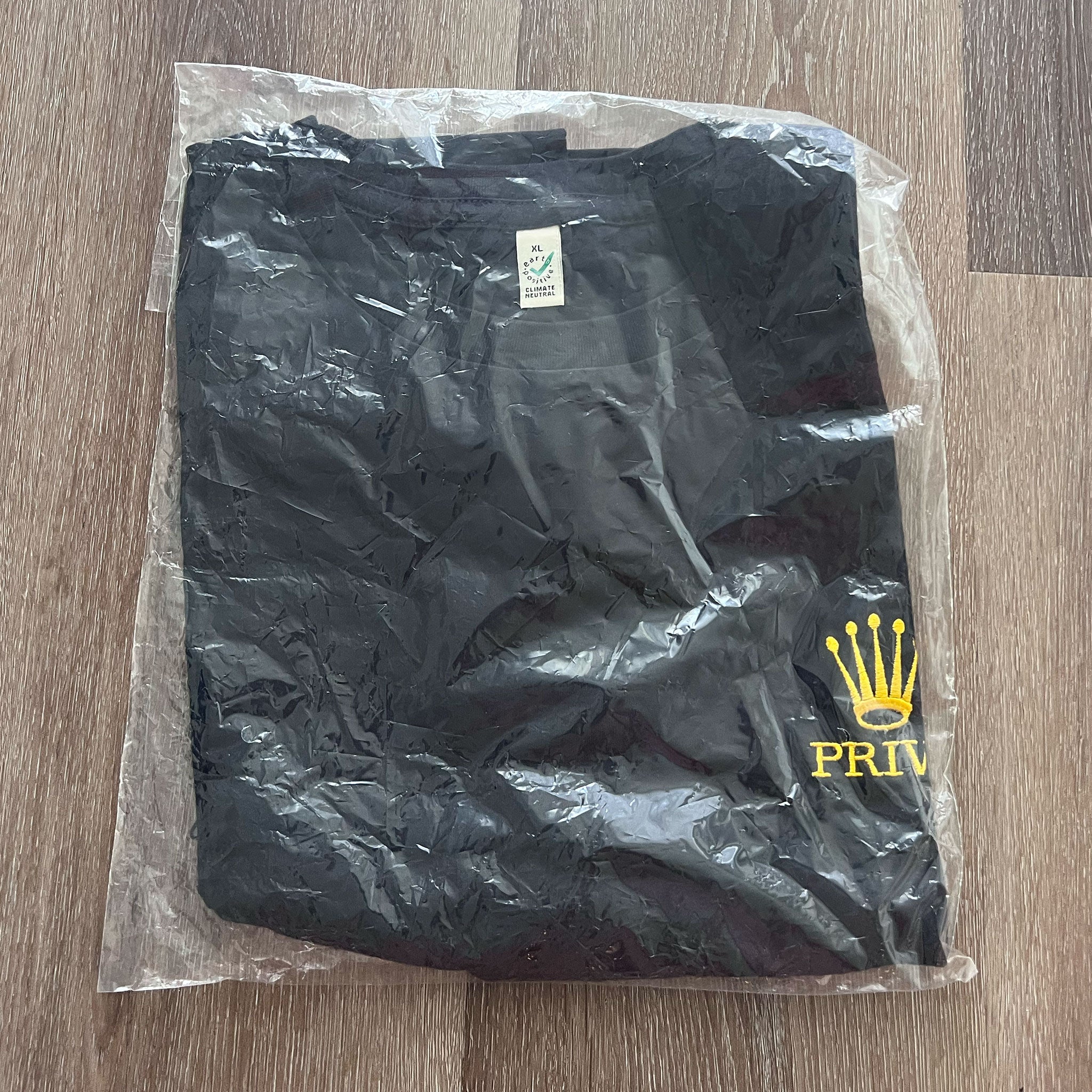 Prive XL black tshirt
